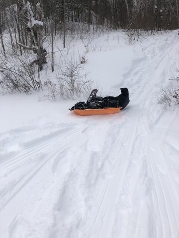Photo from Queen Elizabeth II Wildlands - 2020 Pulk Pull