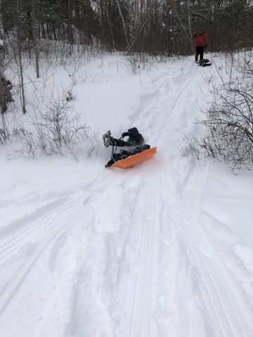 Photo from Queen Elizabeth II Wildlands - 2020 Pulk Pull