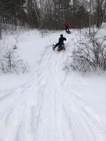 Photo from Queen Elizabeth II Wildlands - 2020 Pulk Pull