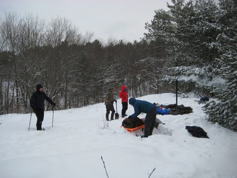 Photo from Queen Elizabeth II Wildlands - 2020 Pulk Pull