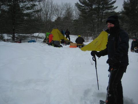 Photo from Queen Elizabeth II Wildlands - 2020 Pulk Pull