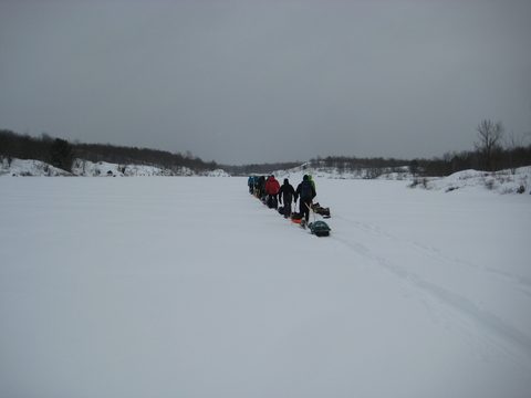 Photo from Queen Elizabeth II Wildlands - 2020 Pulk Pull