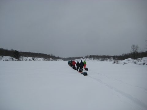 Photo from Queen Elizabeth II Wildlands - 2020 Pulk Pull