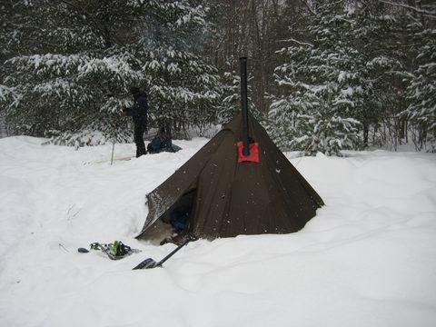 Photo from Queen Elizabeth II Wildlands - 2020 Pulk Pull