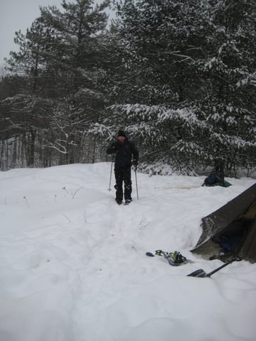Photo from Queen Elizabeth II Wildlands - 2020 Pulk Pull