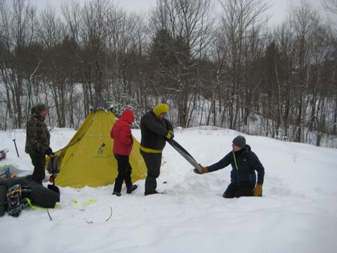 Photo from Queen Elizabeth II Wildlands - 2020 Pulk Pull