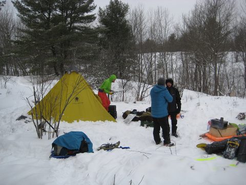 Photo from Queen Elizabeth II Wildlands - 2020 Pulk Pull