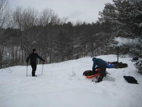 Photo from Queen Elizabeth II Wildlands - 2020 Pulk Pull