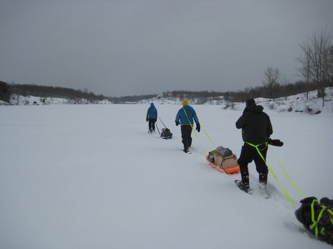 Photo from Queen Elizabeth II Wildlands - 2020 Pulk Pull