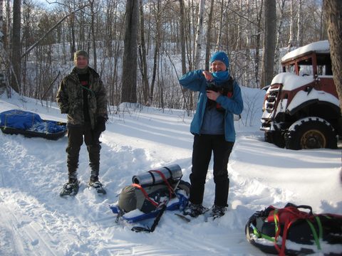Photo from Queen Elizabeth II Wildlands - 2020 Pulk Pull