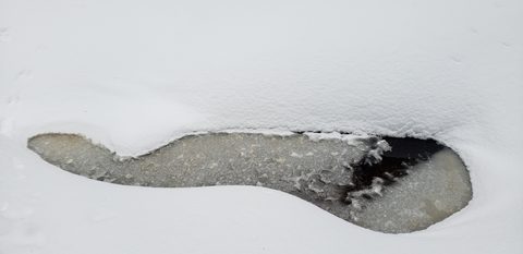 Photo from Minnesing Trail winter camping
