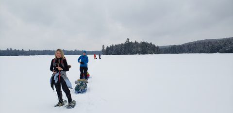 Photo from Minnesing Trail winter camping