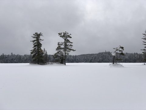 Photo from Minnesing Trail winter camping