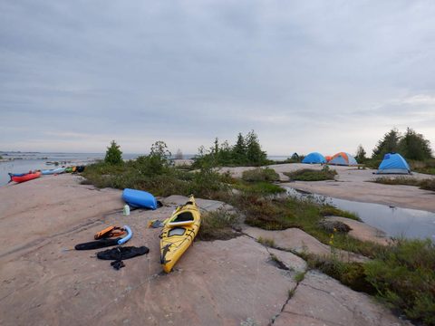 Photo from Kayaking Weekend to the Painted Rocks