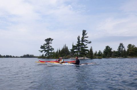 Photo from Kayaking Weekend to the Painted Rocks