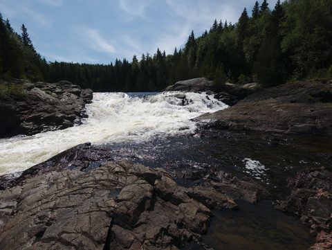Probably best to portage this one. Dino photo