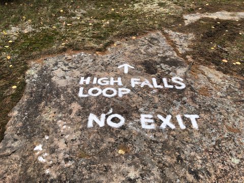 Photo from Thanksgiving on the High Falls Loop