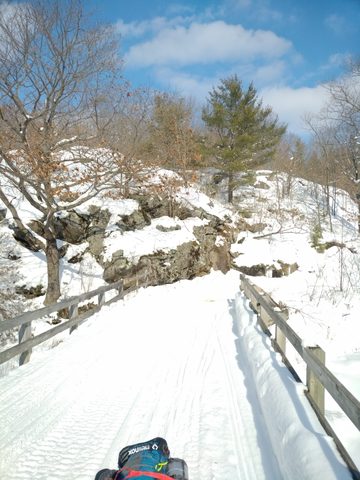 Photo from Mike's Excellent Winter Camping Adventure