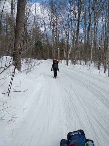 Photo from Mike's Excellent Winter Camping Adventure