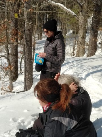 Photo from Mike's Excellent Winter Camping Adventure