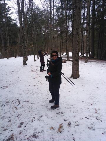 Photo from Mike's Excellent Winter Camping Adventure