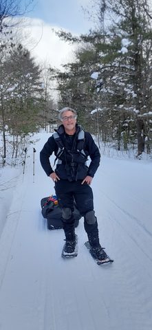 Photo from Mike's Excellent Winter Camping Adventure