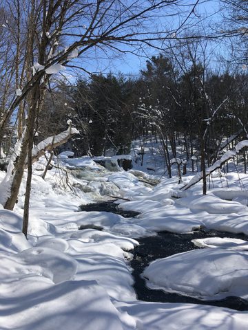 Photo from Mike's Excellent Winter Camping Adventure