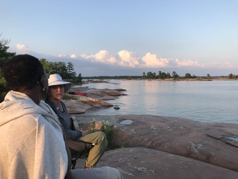 Photo from Backcountry Kayak trip to Philip Edward Island