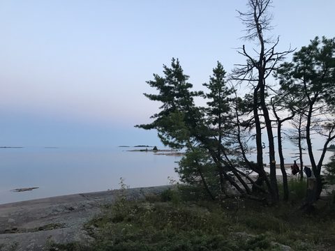 Photo from Backcountry Kayak trip to Philip Edward Island
