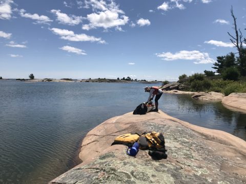 Photo from Backcountry Kayak trip to Philip Edward Island