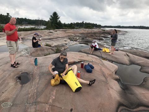 Photo from Backcountry Kayak trip to Philip Edward Island