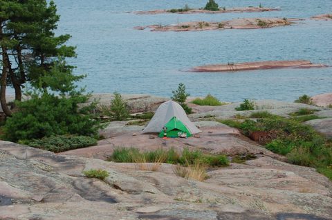 Photo from Backcountry Kayak trip to Philip Edward Island