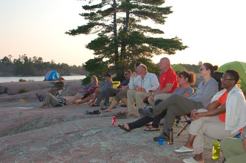 Photo from Backcountry Kayak trip to Philip Edward Island
