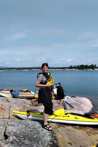 Photo from Backcountry Kayak trip to Philip Edward Island