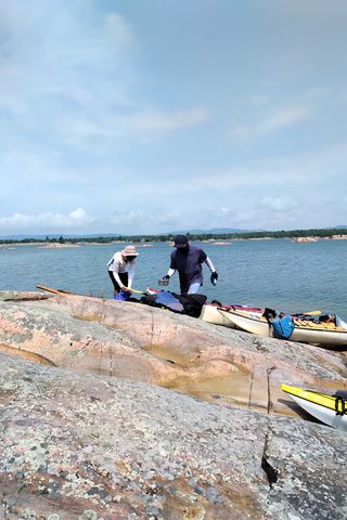 Photo from Backcountry Kayak trip to Philip Edward Island