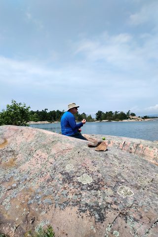 Photo from Backcountry Kayak trip to Philip Edward Island