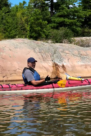 Photo from Backcountry Kayak trip to Philip Edward Island