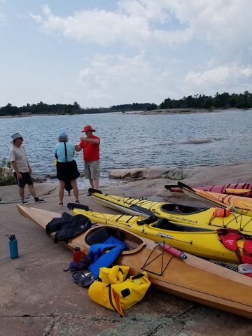 Photo from Backcountry Kayak trip to Philip Edward Island