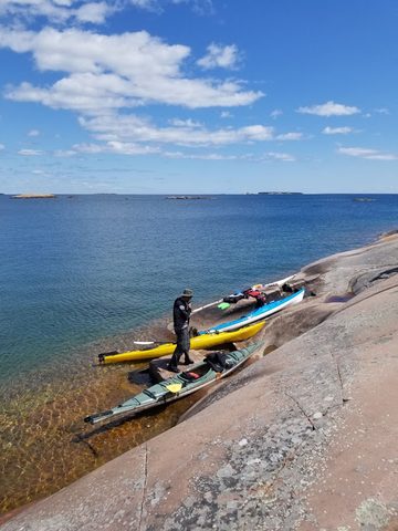Photo from Backcountry Kayak trip to Philip Edward Island