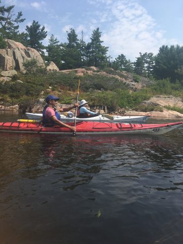 Photo from Backcountry Kayak trip to Philip Edward Island