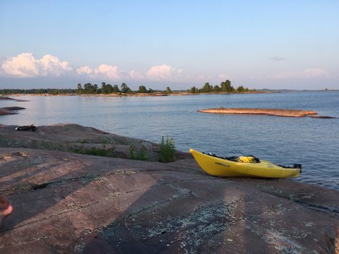 Photo from Backcountry Kayak trip to Philip Edward Island