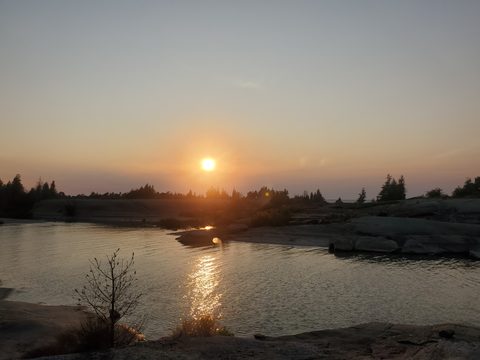 Photo from Georgian Bay Kayak Trip