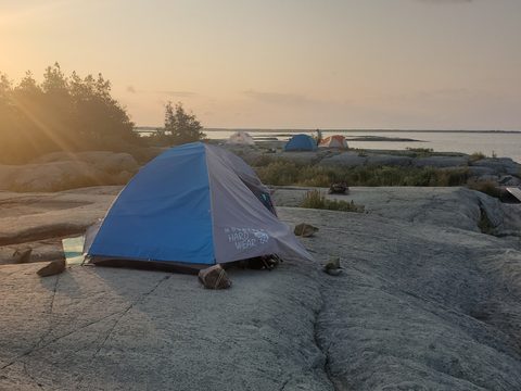 Photo from Georgian Bay Kayak Trip