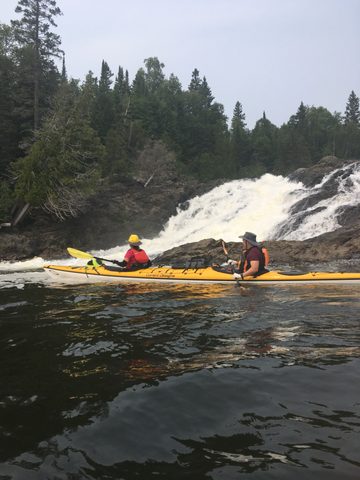 Photo from Lake Superior Sea-kayaking