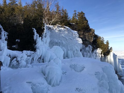 Photo from Beginners Winter Backpacking Course