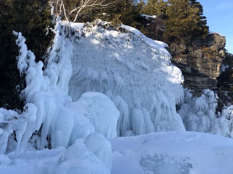 Photo from Beginners Winter Backpacking Course