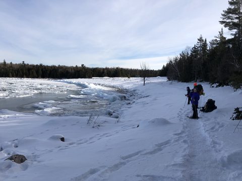 Photo from Beginners Winter Backpacking Course