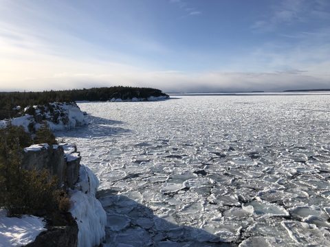 Photo from Beginners Winter Backpacking Course