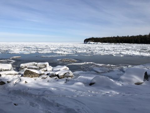 Photo from Beginners Winter Backpacking Course