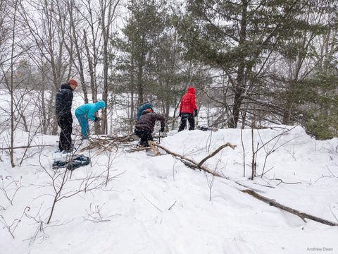 Photo from Queen Elizabeth II Wildlands - 2022 Pulk Pull